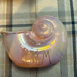 Rae Dunn “Calm” Seashell w/ Luster Finish